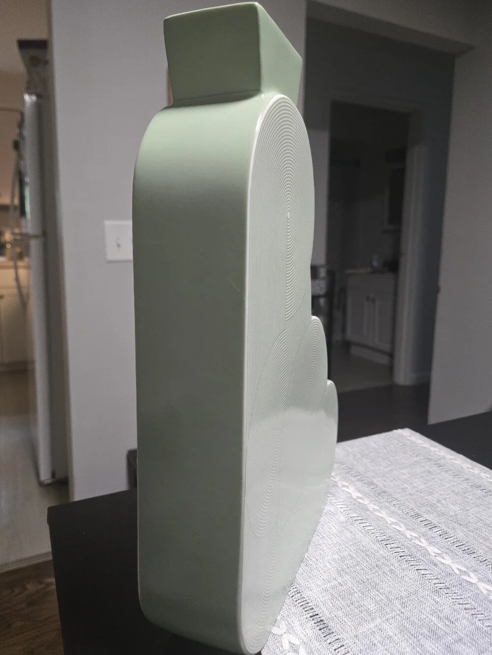 Jonathan Adler Pompidou Vase in a light green porcelain